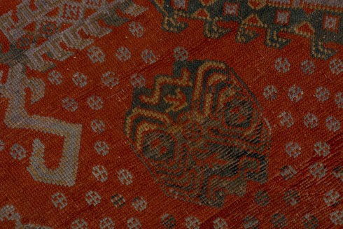 Antique Oushak Area Rug (12' x 14')